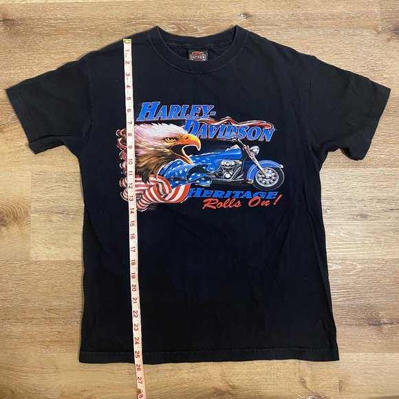 Vintage Harley Davidson Heritage New Hampshire T-shirt Men's M - Picture 6 of 10